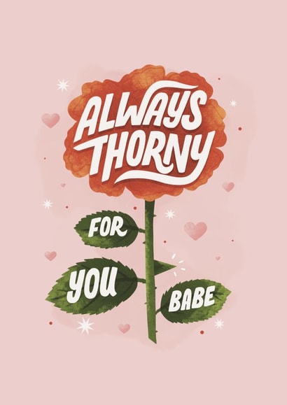 Naughty Card For Partner - (t)Horny For You created by Daksha Giri