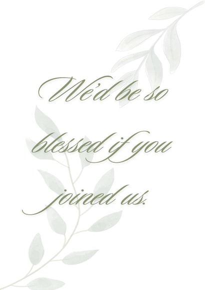 Sweet and classy invitation card. created by Isa Gonzalez