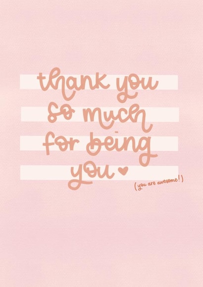 Just because card to send to anyone. Let them know how much you appreciate them. created by The Lyon's Den Graphics