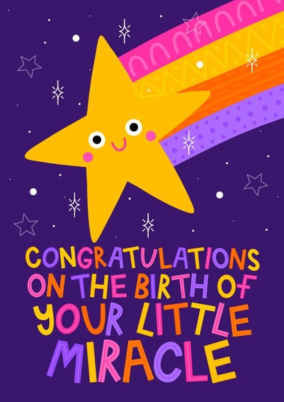 Newborn Baby - Little Miracle - IVF Fertility Success created by Ludicrous Prints