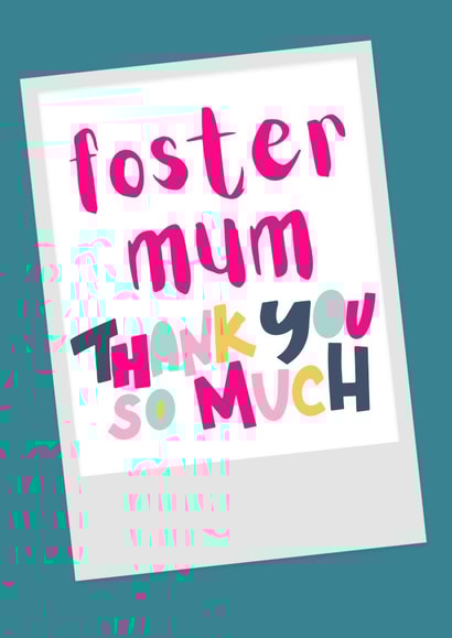Colourful Mothers Day Card - for an amazing Foster Mum created by Becky Grainger