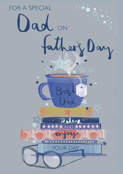 Contemporary Father's Day card for Dad created by IC&G