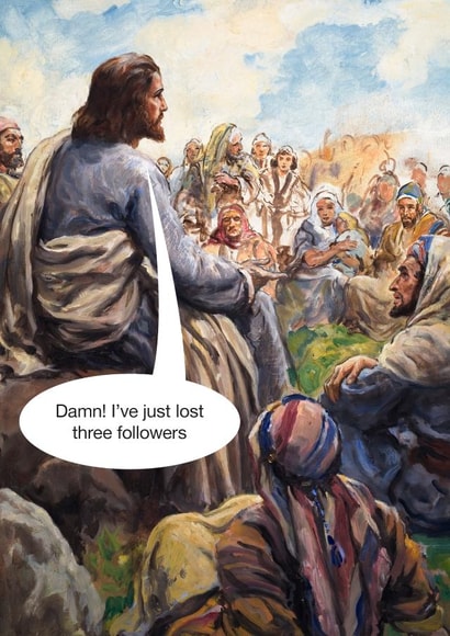 Funny Jesus card - Social Media created by kissmekwik