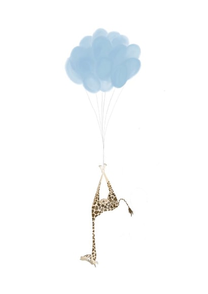 New arrival - Baby boy! created by AllyBee Illustrations