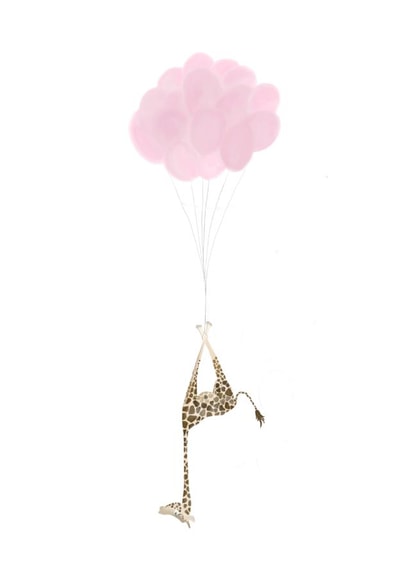 New arrival - baby girl! created by AllyBee Illustrations