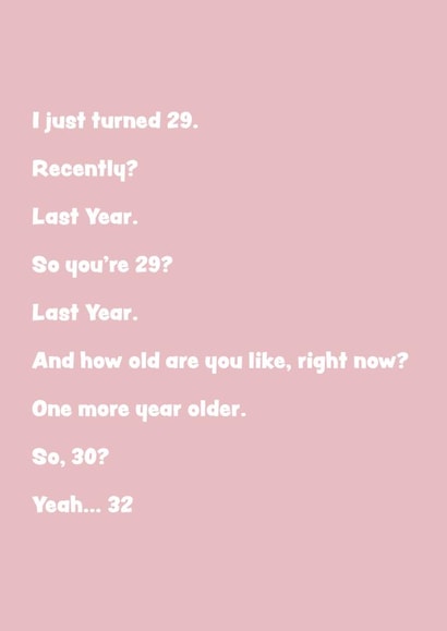 Girl Math Birthday Card - Viral TikTok - Jennifer Lawrence - No Hard Feelings created by Raffic Designs