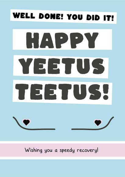 Funny Get Well Soon Card - Top Surgery - Transitioning created by Chapter Cards