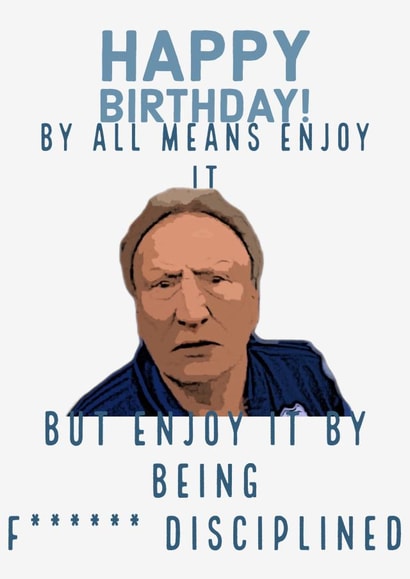 Funny football card created by Sports Cards