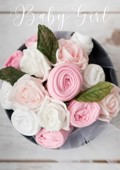 Cute new baby card to celebrate their arrival created by Ruby and Freddie's