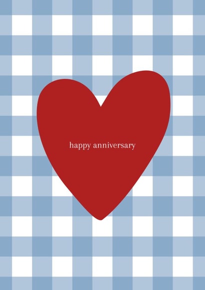 Cute Happy Anniversary Card for Significant Other created by Kiera Harding