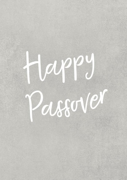 Classic Faith Card - Happy Passover - Jewish created by Mazeltov Greetings