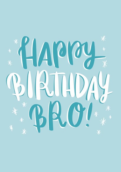 Classic Birthday Card - for Brother created by Shei Anapi