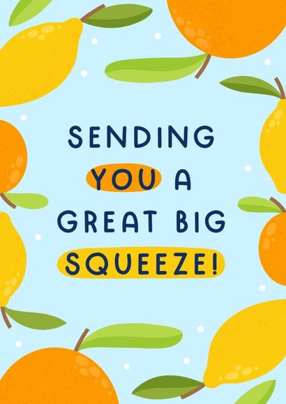 Great Big Squeeze - Thinking of You Card created by Joanne Hawker