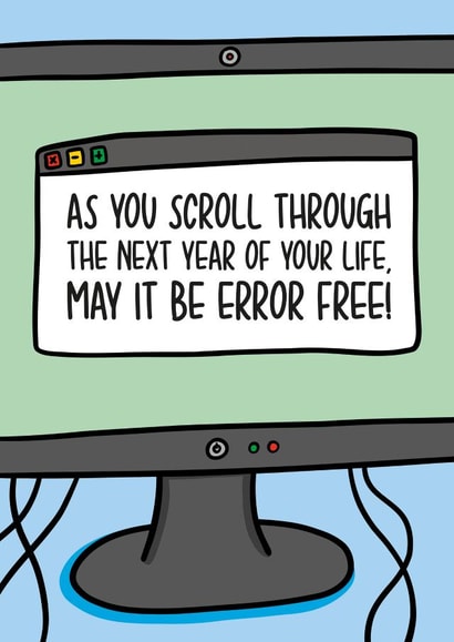 Programmer Birthday Card - Nerdy Card - Computer Geek Card created by TeePee Creations