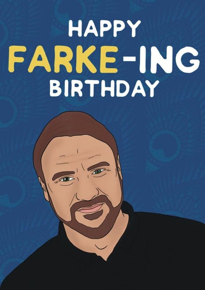 Funny Birthday Card - Leeds United - Daniel Farke created by Emily Render