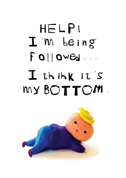 Funny card for your female friend with a sick-of-dieting twist. created by CHARLOTTE WEBB UK