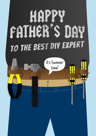 Happy Father's Day to the Best DIY Expert created by All The Best