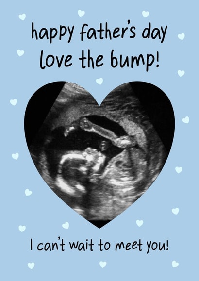 Cute Father's Day Card - From the Bump created by @HurrayHaus