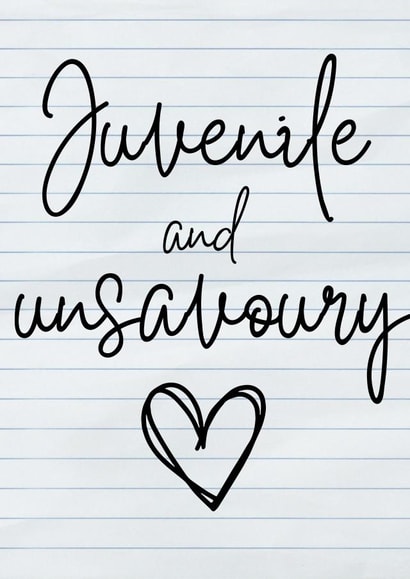 Juvenile and unsavoury created by Whinge Whinge Wine