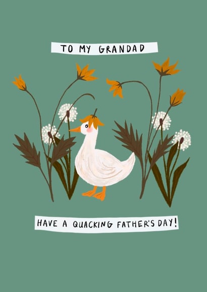 Quacking Grandad Father's Day created by Rachael Powick