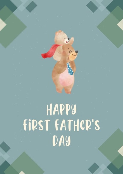 Cute first fathers days card created by Gorgeous Creations