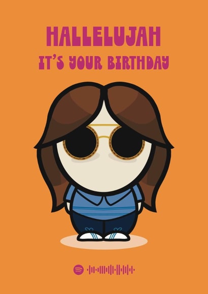 Shaun Ryder Happy Mondays Birthday Card created by Choo Choo 