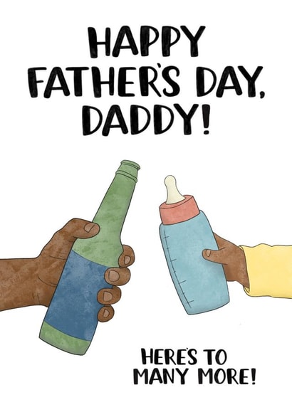 Cute Father’s Day Card - From The Kids created by Doris Dishcloth