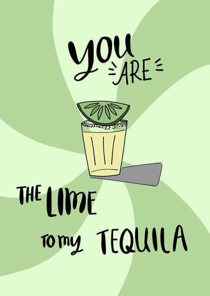 The perfect card for your best friend, especially if you like drinking together! created by Phoebe Singer