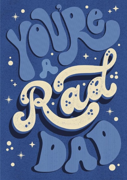 Fun Father's Day Card - For A Rad Dad created by Anthea Designs by Priyadarshini