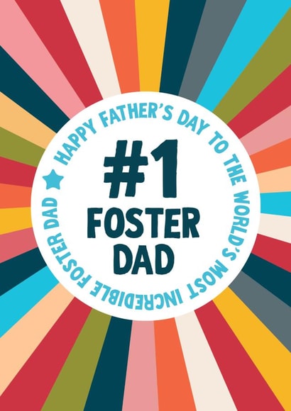 Heartfelt Father's Day Card - Foster Dad created by Woody's Design