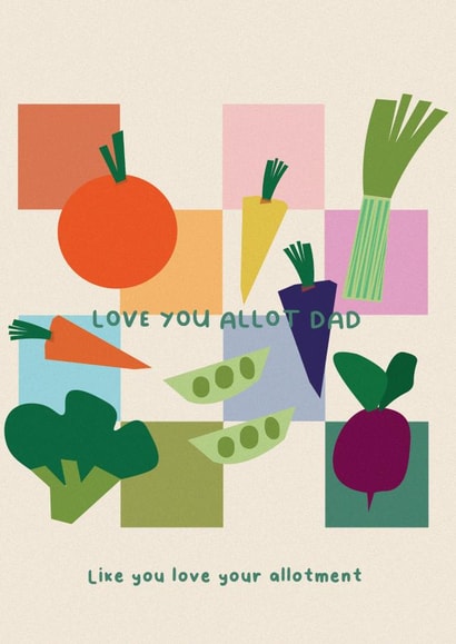 Love You Allot Dad created by Kard & Cotton