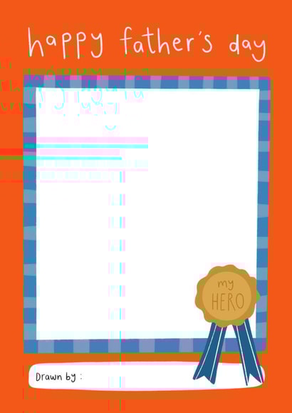 Heartfelt Father's Day Card - From The Kids - Draw your Dad Special Keepsake created by Charley Muttitt