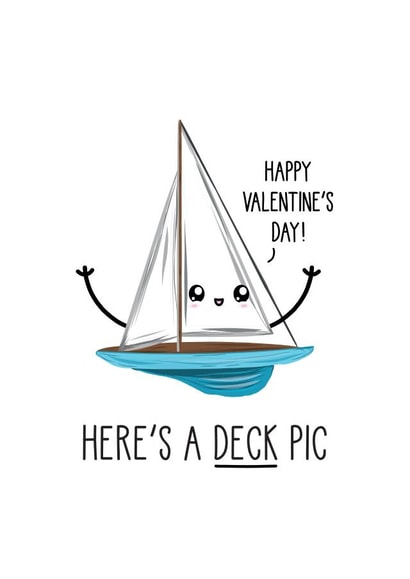 Funny Anniversary/Valentine's With A deck Pic created by Just Joy Designs