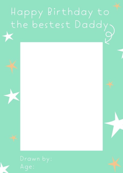 Send this gorgeous card from your little one to their Daddy created by Aimee Banton
