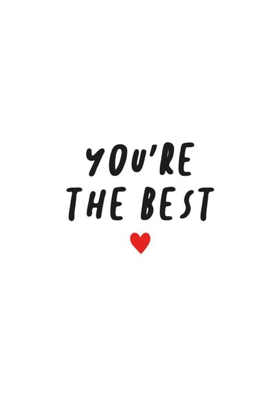 You're The Best Card created by EK DESIGN