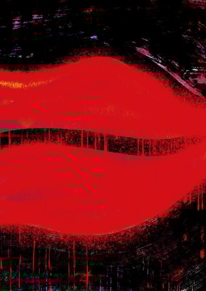 Graffiti Lips π created by Luke Lasenby