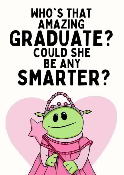 Funny Graduation Card - Nanalan Tiktok Meme - Amazing Graduate created by Sundiva Designs