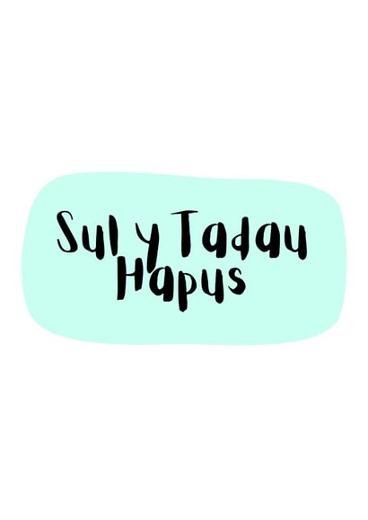 Welsh Father’s Day Card - Sul Y Tadau created by Summer Socials