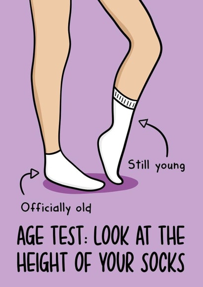 Funny Birthday Card - Age Test Card - Millennial Vs Gen Z Card created by TeePee Creations