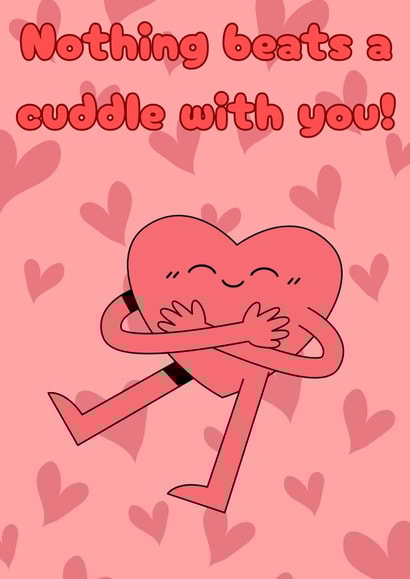 Nothing beats a cuddle with you! created by Cardsfrommymind