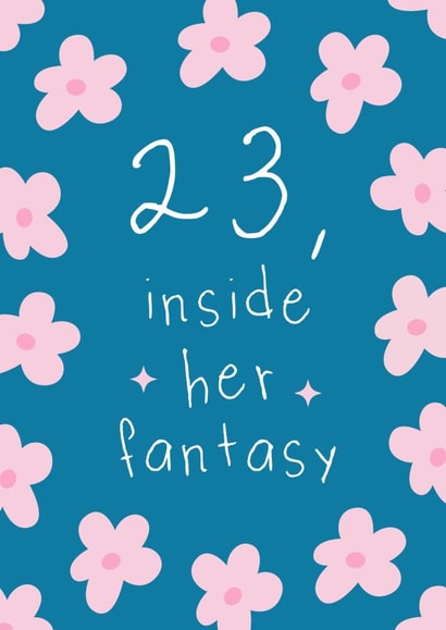 Funny Birthday Card - Taylor Swift Evermore - 23 created by Sundiva Designs