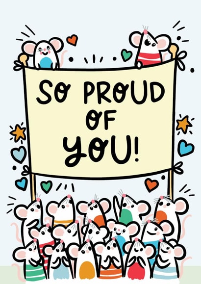 So Proud of You, Congratulations, Well Done Card. created by Lyndsay Moon