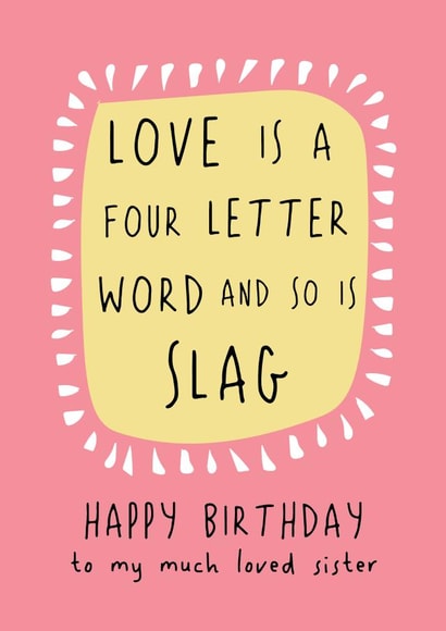 Much Loved Sister - Happy Birthday Sister created by @Laura Lonsdale Designs