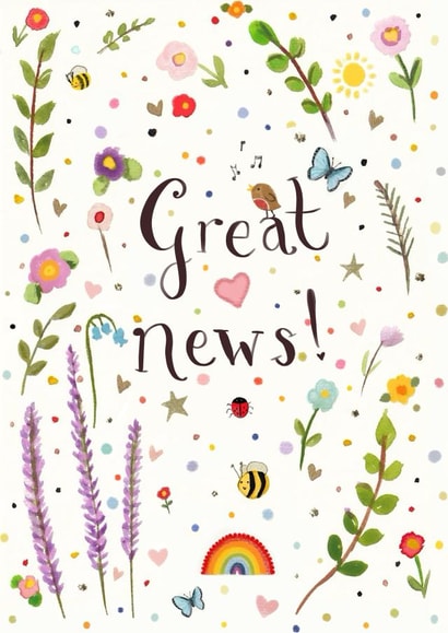 Great news! created by Love Lucy Illustration