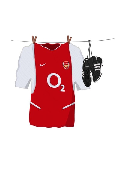 Classic Birthday Card - Arsenal - Football created by Copa Verdi