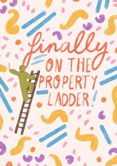 Modern New Home Card - Finally On The Property Ladder created by KATIE S
