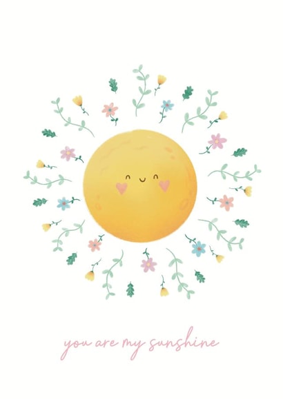Cute sunshine card created by Lisa Parker