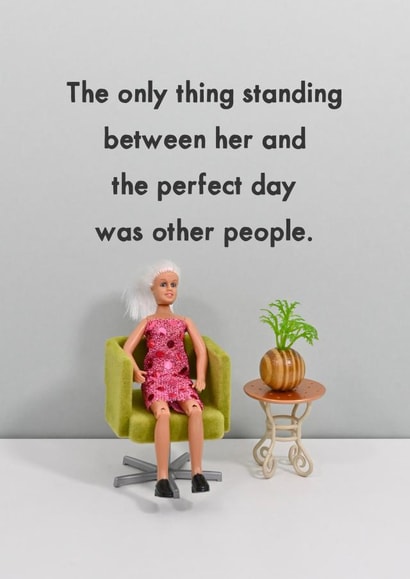 Funny Just Because Card - Relatable created by Bold & Bright Cards