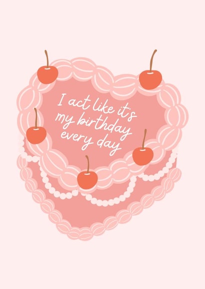 Fun Birthday Card - Taylor Swift - Cake created by Made by Leaha