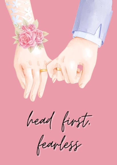 Wedding card, Just Married, Card for Swiftie created by Made by Leaha